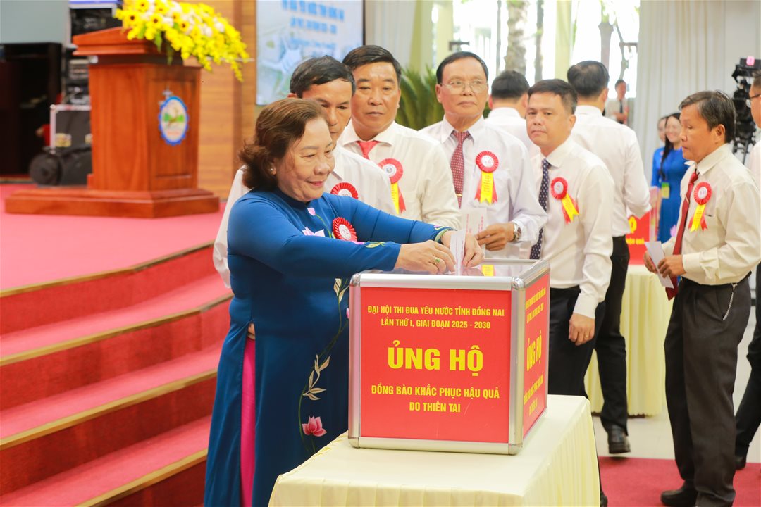 LHU vinh dự được khen thưởng tại Đại hội Thi đua yêu nước tỉnh Đồng Nai lần thứ I (2025–2030)